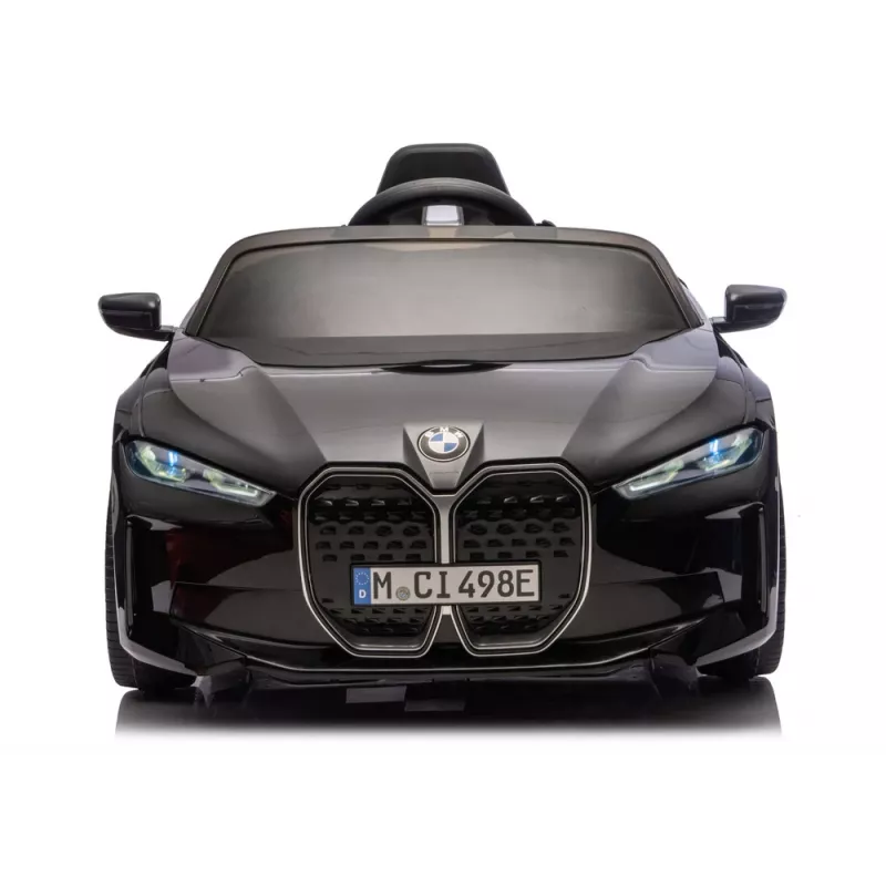 LEAN CARS BMW i4 4x4 Elektro-Kinderauto Schwarz
