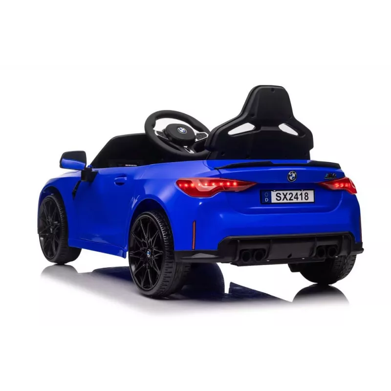 LEAN CARS BMW M4 Batterieauto lackiert in Blau