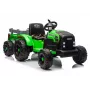 LEAN CARS CH9959B Batteriebetriebener Traktor mit Anhänger Hellgrün 24V