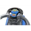 LEAN CARS Coupe Car Manual Ride On mit Elternschiebegriff - Blau