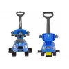 LEAN CARS Coupe Car Manual Ride On mit Elternschiebegriff - Blau