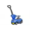 LEAN CARS Coupe Car Manual Ride On mit Elternschiebegriff - Blau
