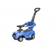 LEAN CARS Coupe Car Manual Ride On mit Elternschiebegriff - Blau
