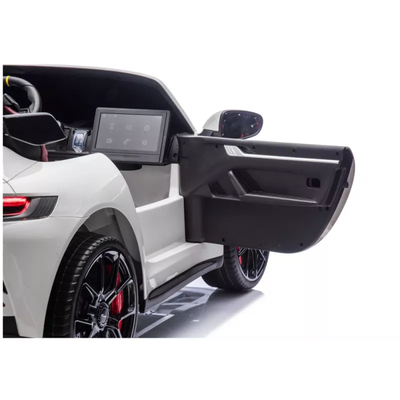 LEAN CARS DK-P911 Porsche GT3 24V Batteriebetriebenes Kinderauto Weiß