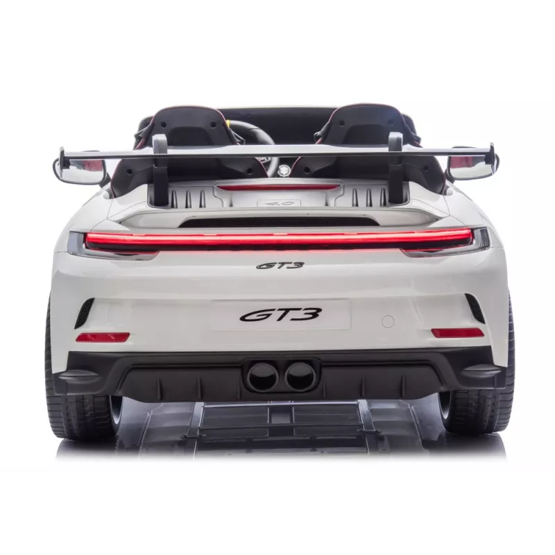 LEAN CARS DK-P911 Porsche GT3 24V Batteriebetriebenes Kinderauto Weiß