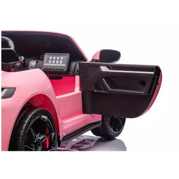 LEAN CARS DK-P911 Porsche GT3 24V Pink Batteriebetriebenes Aufsitzauto