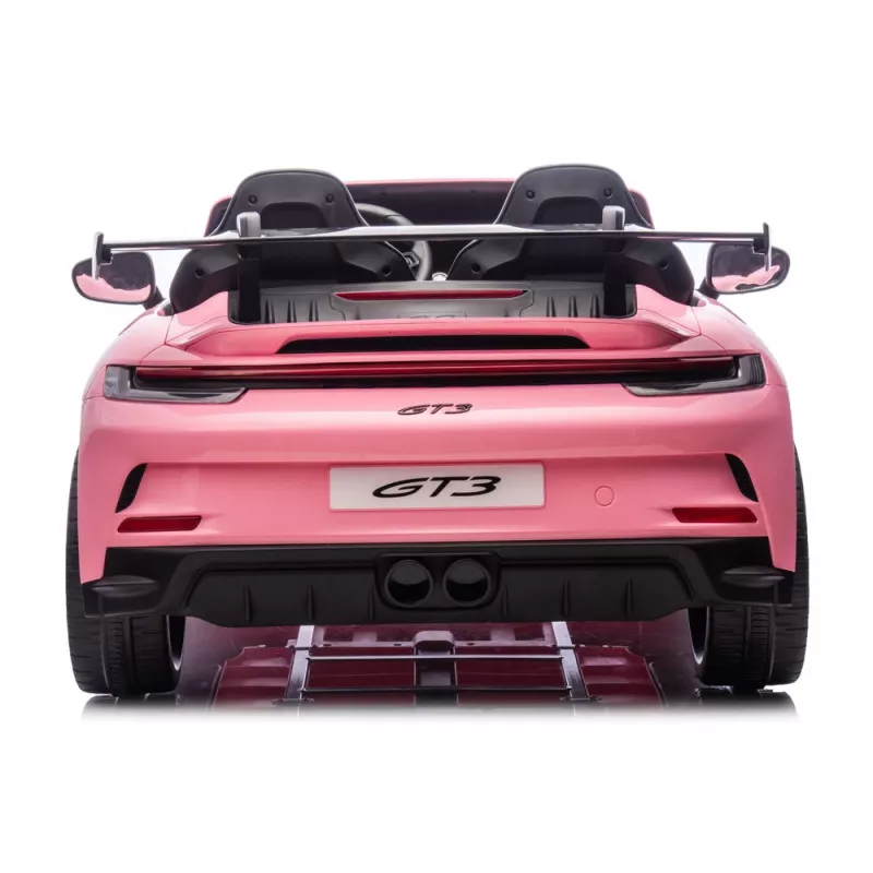 LEAN CARS DK-P911 Porsche GT3 24V Pink Batteriebetriebenes Aufsitzauto