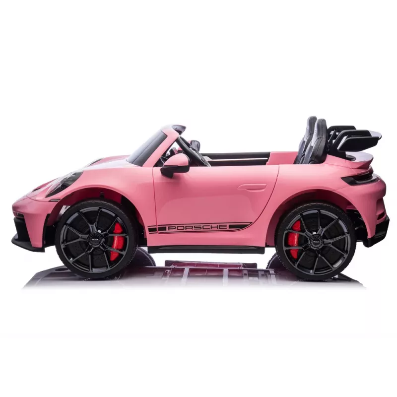 LEAN CARS DK-P911 Porsche GT3 24V Pink Batteriebetriebenes Aufsitzauto