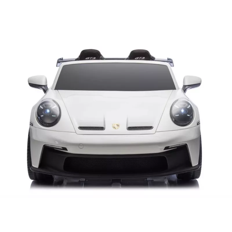 LEAN CARS DK-P911 Porsche GT3 Batteriebetriebenes Kinderauto Weiß