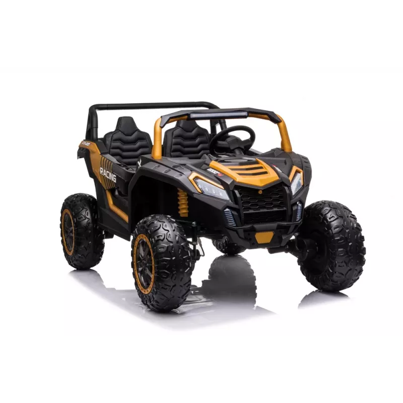 LEAN CARS Electric Ride On Buggy A032 Gold