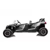 LEAN CARS Elektrischer Ride-On Buggy A033 4x4 24V Weiß