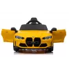 LEAN CARS Elektrisches Kinderauto BMW M4 Gelb