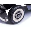 LEAN CARS Elektrisches Kinderauto Mercedes 540K Classic Premium LED-Lichter MP3 Schwarz