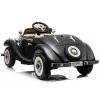 LEAN CARS Elektrisches Kinderauto Mercedes 540K Classic Premium LED-Lichter MP3 Schwarz