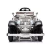 LEAN CARS Elektrisches Kinderauto Mercedes 540K Classic Premium LED-Lichter MP3 Schwarz