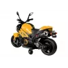 LEAN CARS Elektrisches Kinder-Motorrad GTM1188 Gelb LED-Licht
