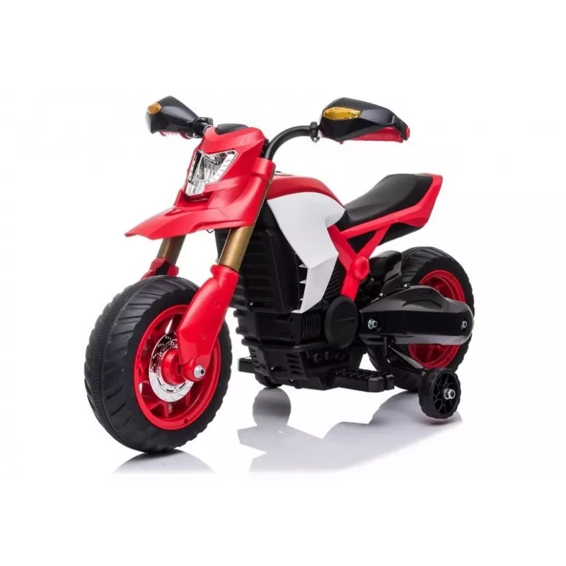 LEAN CARS Elektro-Kinder-Motorrad TR1909 Rot