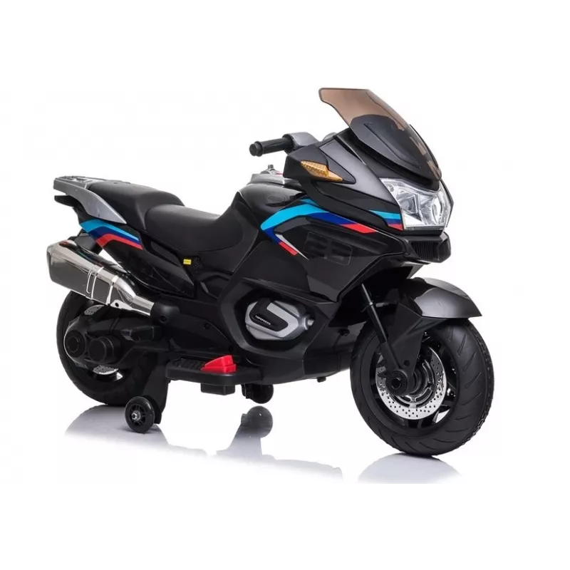 LEAN CARS Elektro-Kinder-Motorrad XMX609 Schwarz