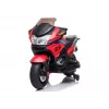 LEAN CARS Elektrisches Kinder-Motorrad XMX609 Rot mit MP3 und LED-Leuchten