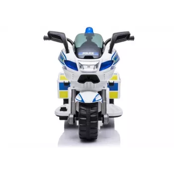 LEAN CARS Elektrisches Polizei-Motorrad TR1912 Weiß