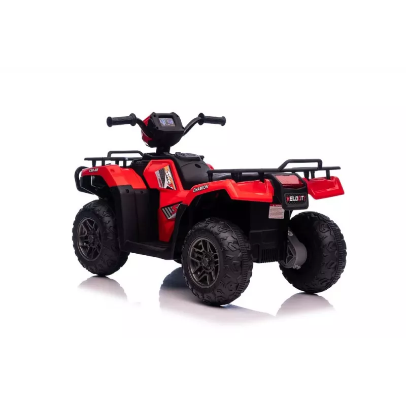 LEAN CARS Elektro-Quad für Kinder JC915 Rot 12V