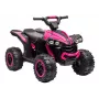 LEAN CARS Elektro-Quad für Kinder HL568 Pink – 12V 2x30W Kinder-ATV mit Musik, LED-Lichtern, 30 kg Belastbarkeit