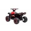LEAN CARS Elektro-Quad HL568 Rot 6V Batteriebetriebenes Kinder-ATV mit LED-Leuchten & Musik