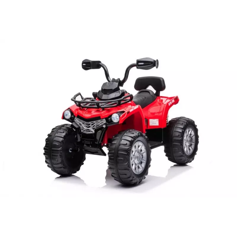 LEAN CARS Electric Ride On Quad Madman JS009 Rot