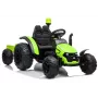 LEAN CARS Elektrischer Aufsitz-Traktor HZB-200 mit Anhänger Grün