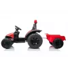 LEAN CARS Elektrischer Trettraktor HZB-200 mit Anhänger Rot
