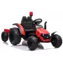 LEAN CARS Elektrischer Trettraktor HZB-200 mit Anhänger Rot