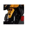 LEAN CARS Elektrischer Aufsitz-Traktor mit Schaufelbagger Orange