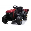 LEAN CARS Elektrischer Trettraktor mit Anhänger BDM0925 Rot