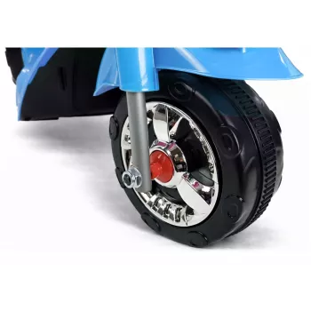 LEAN CARS HC8051 Blue Electric Ride On Motorcycle