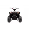 LEAN CARS HL568 Weißes Elektro-Quad für Kinder – 12V 2x35W, EVA-Räder, LED-Lichter, MP3/USB/AUX (Modell 13558)