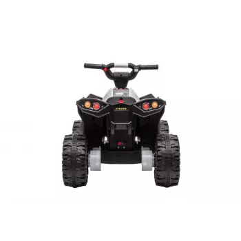 LEAN CARS HL568 Weißes Elektro-Quad für Kinder – 12V 2x35W, EVA-Räder, LED-Lichter, MP3/USB/AUX (Modell 13558)