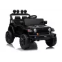 LEAN CARS Jeep Rubicon DK-JWR558 24V Batteriebetriebenes Kinderauto für Kinder, Schwarz