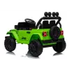 LEAN CARS Jeep Rubicon DK-JWR558 24V Grün Batteriebetriebenes Aufsitzfahrzeug