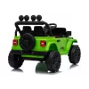 LEAN CARS Jeep Rubicon DK-JWR558 24V Grün Batteriebetriebenes Aufsitzfahrzeug