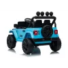 LEAN CARS Jeep Rubicon DK-JWR558 24V Hellblau Batteriebetriebenes Kinderfahrzeug mit Elternfernbedienung
