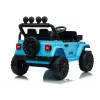 LEAN CARS Jeep Rubicon DK-JWR558 24V Hellblau Batteriebetriebenes Kinderfahrzeug mit Elternfernbedienung