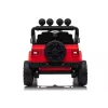 LEAN CARS Jeep Rubicon DK-JWR558 24V Rot Batteriebetriebenes Fahrzeug