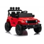 LEAN CARS Jeep Rubicon DK-JWR558 24V Rot Batteriebetriebenes Fahrzeug