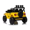 LEAN CARS Jeep Rubicon DK-JWR558 24V Gelb Batteriebetriebenes Kinderfahrzeug mit Fernbedienung