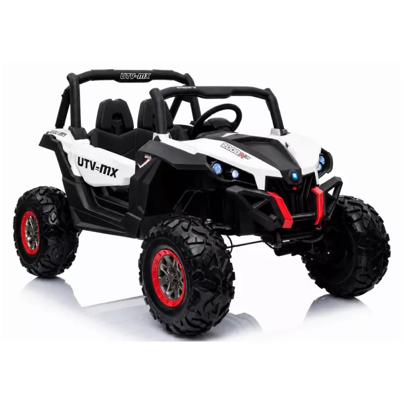 LEAN CARS Jeep XMX Weiß - Elektrisches Kinderauto