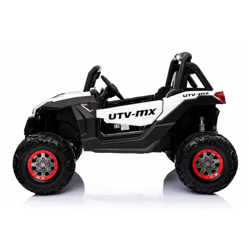 LEAN CARS Jeep XMX603 Elektrisches Kinderauto - Weiß mit MP4