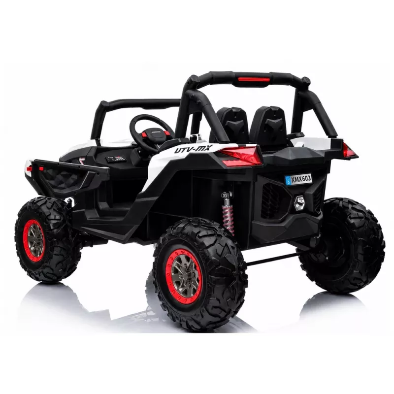LEAN CARS Jeep XMX603 Elektrisches Kinderauto - Weiß mit MP4