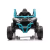 LEAN CARS Kawasaki JS330 24V 5Ah Black and Blue Battery Car