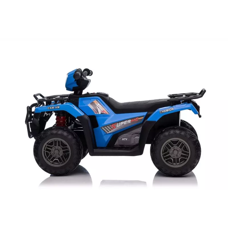 LEAN CARS Kinder-Elektro-Quad JC915 Blau – 12V, 2x35W, EVA-Räder