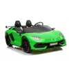 LEAN CARS Lamborghini Aventador SX2028 Elektro-Kinderauto für Kinder, Grün